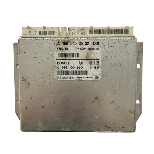 MERCEDES-BENZ A CLASS W168 ESP ECU / 1685453532 / 0265109630 / BOSCH ESP+HBA