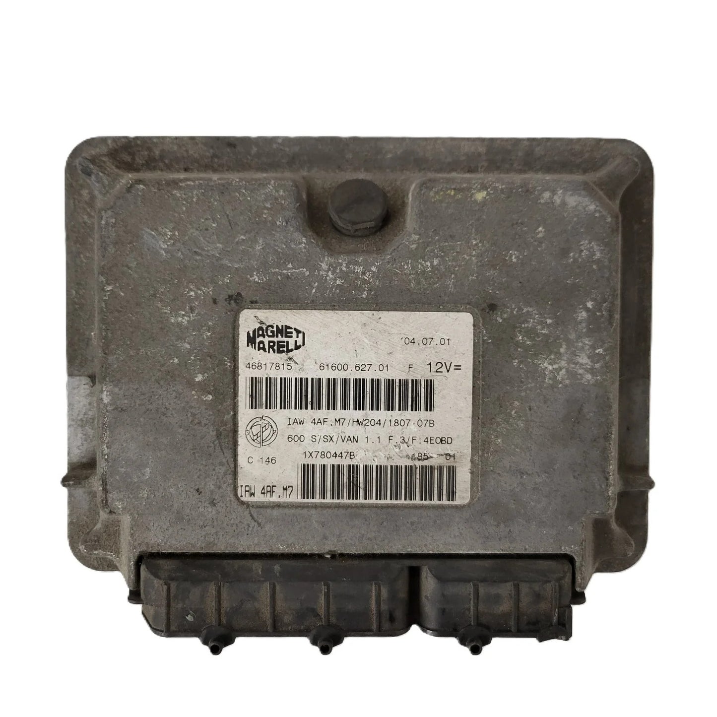 Fiat 600 ECU / IAW 4AF.M7 / 46817815 / HW204 / MAGNETI MARELLI