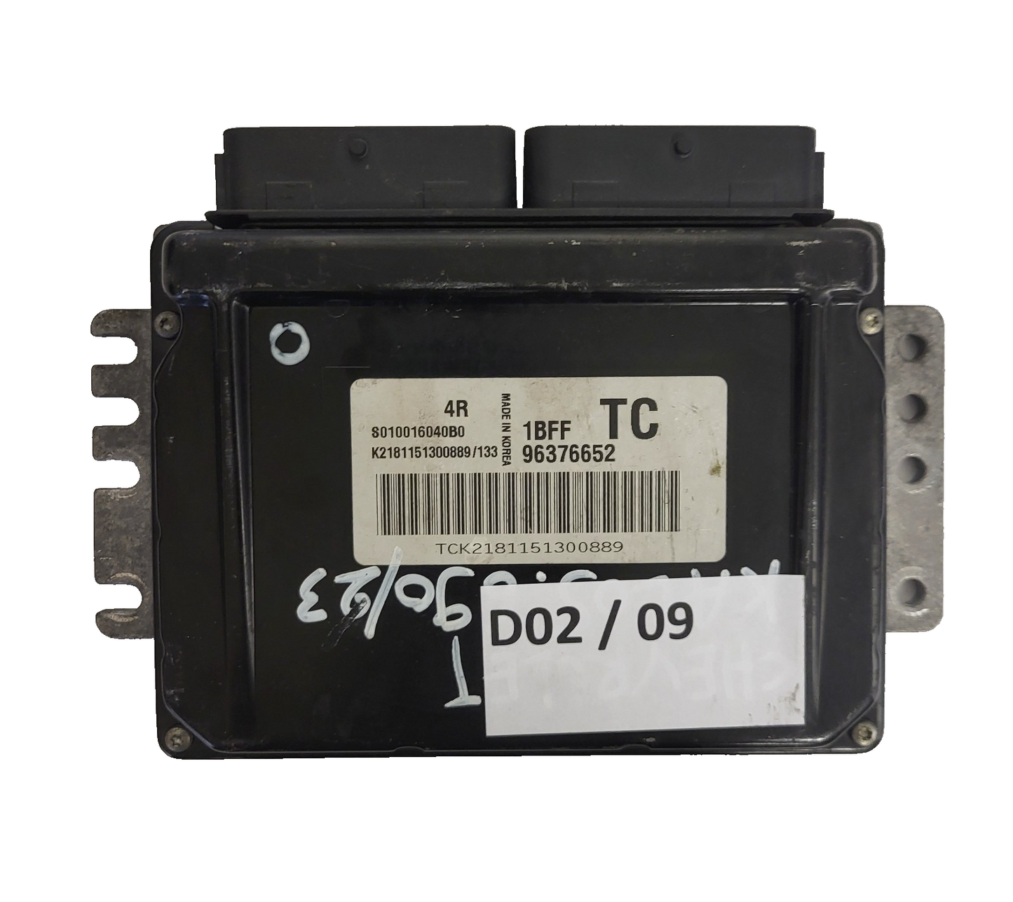 CHEVROLET DAEWOO KALOS ECU / S010016040 B0 / 96376652 / 1BFF / TC