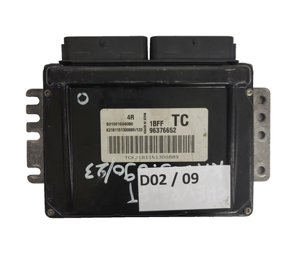 CHEVROLET DAEWOO KALOS ECU / S010016040 B0 / 96376652 / 1BFF / TC