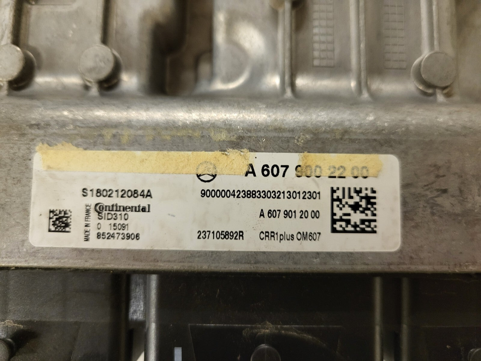 MERCEDES BENZ W176 ECU / S180212084A / A6079012000 /237105892R / CONTINENTAL