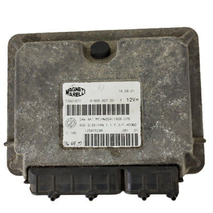 Fiat 600 ECU / IAW 4AF.M7 / 73501877 / HW204 / MAGNETI MARELLI