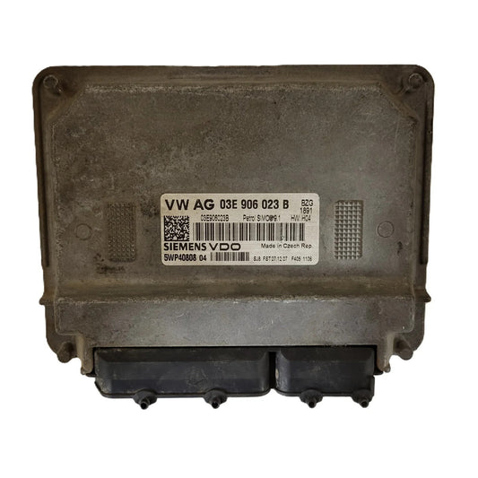 ŠKODA FABIA ECU / 03E906023B / 5WP40808 04 / SIMOS 9.1 / SIEMENS