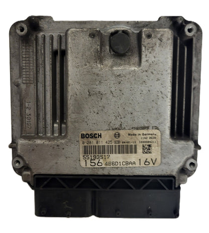 ALFA 156 ECU / 0281011425 / 55193517 / 16V BOSCH