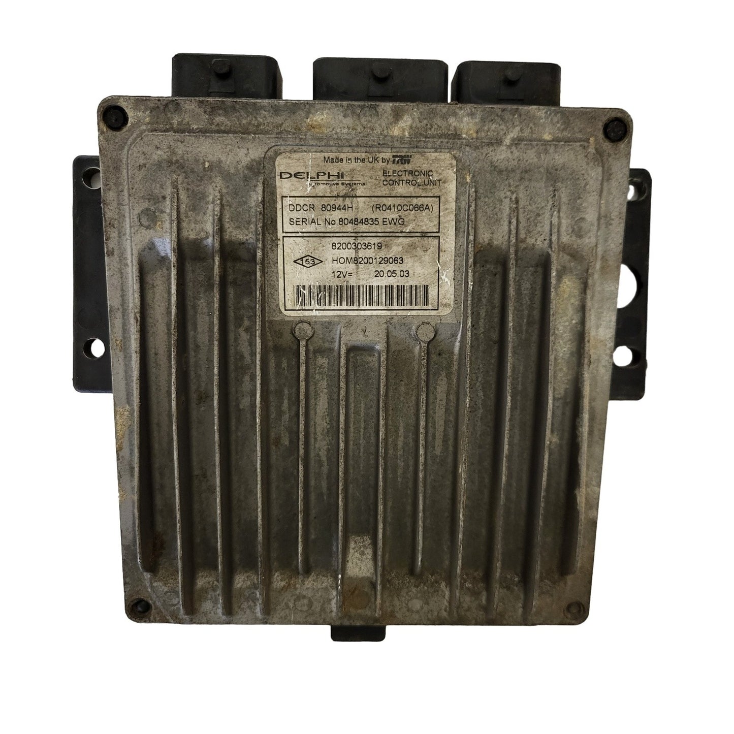 Renault Clio 2 ECU / R0410C066A / 8200303619 / HOM8200129063 / DELPHI