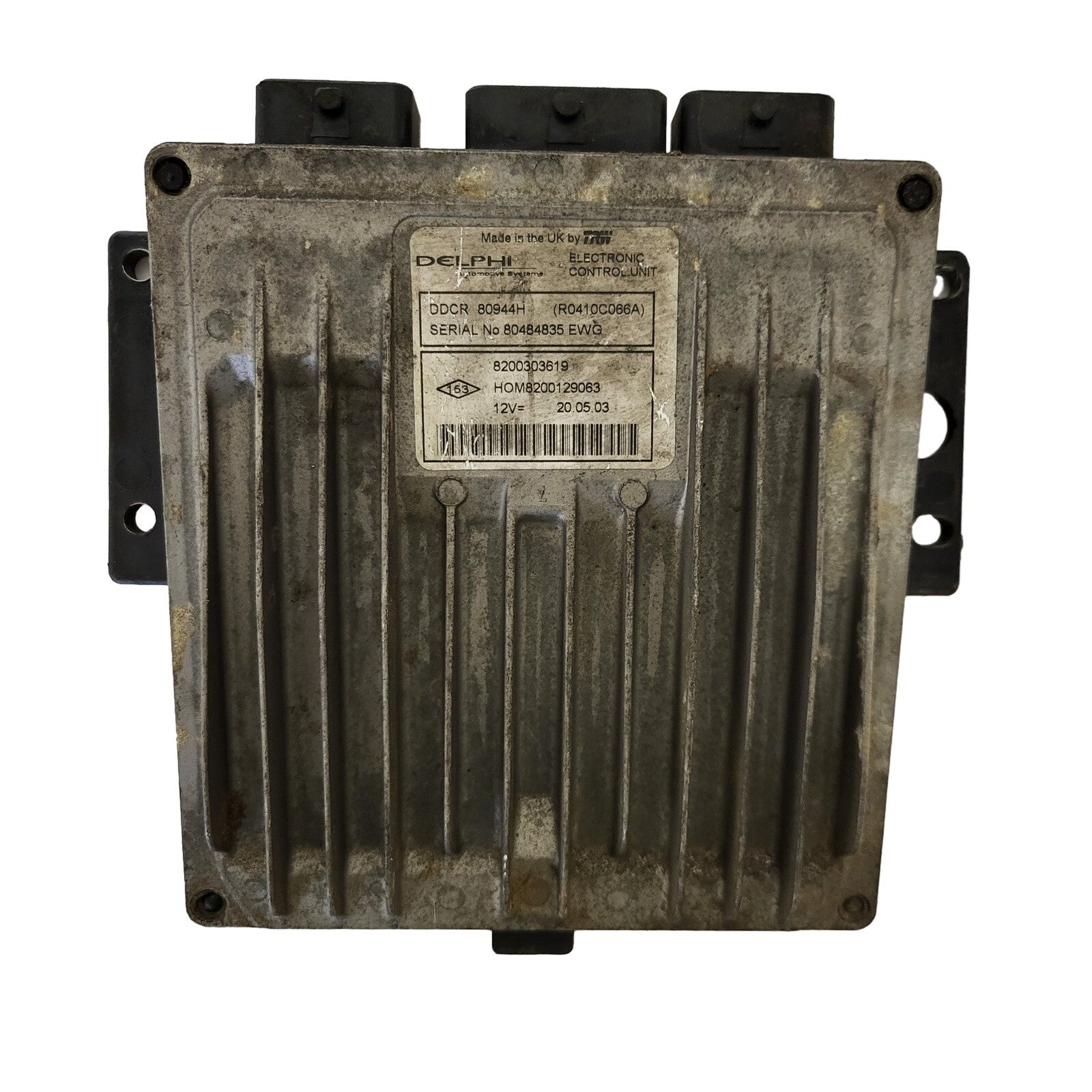 Renault Clio 2 ECU / R0410C066A / 8200303619 / HOM8200129063 / DELPHI