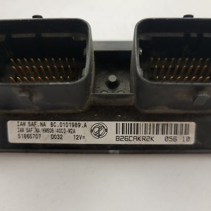 LANCIA Y ECU / IAW 5AF.NA / 51865707 / HW606 / MAGNETI MARELLI