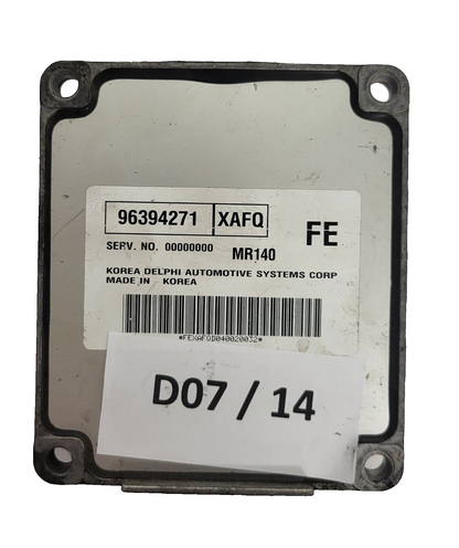 DAEWOO KALOS ECU / 96394271 / XAFQ / MR140 / FE / DELPHI