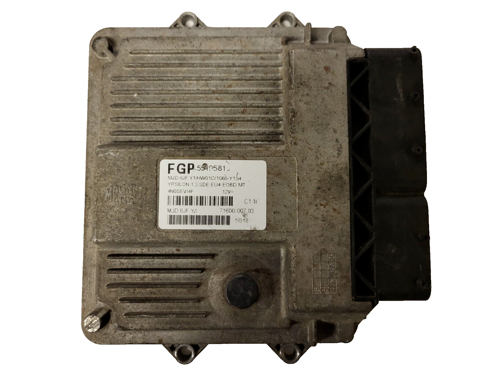 LANCIA YPSILON ECU MJD 6JF.Y1 / 5519581 / HW01C / 71600.007.03 MAGNETI MARELLI