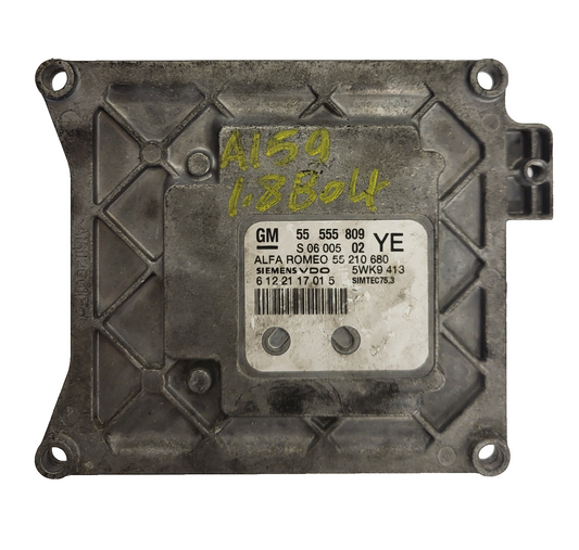 ALFA ROMEO 159 1.8 ECU / 55555809 / S0600502 / 55210680 / YE