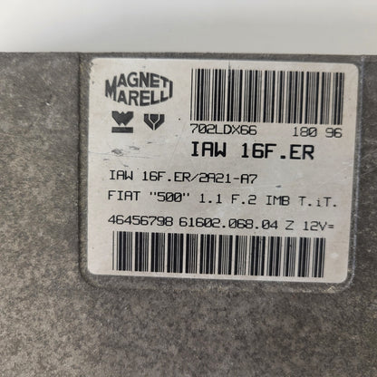 Fiat 500 ECU / IAW 16F.ER / 46456798 / 61602.068.04 / MAGNETI MARELLI 