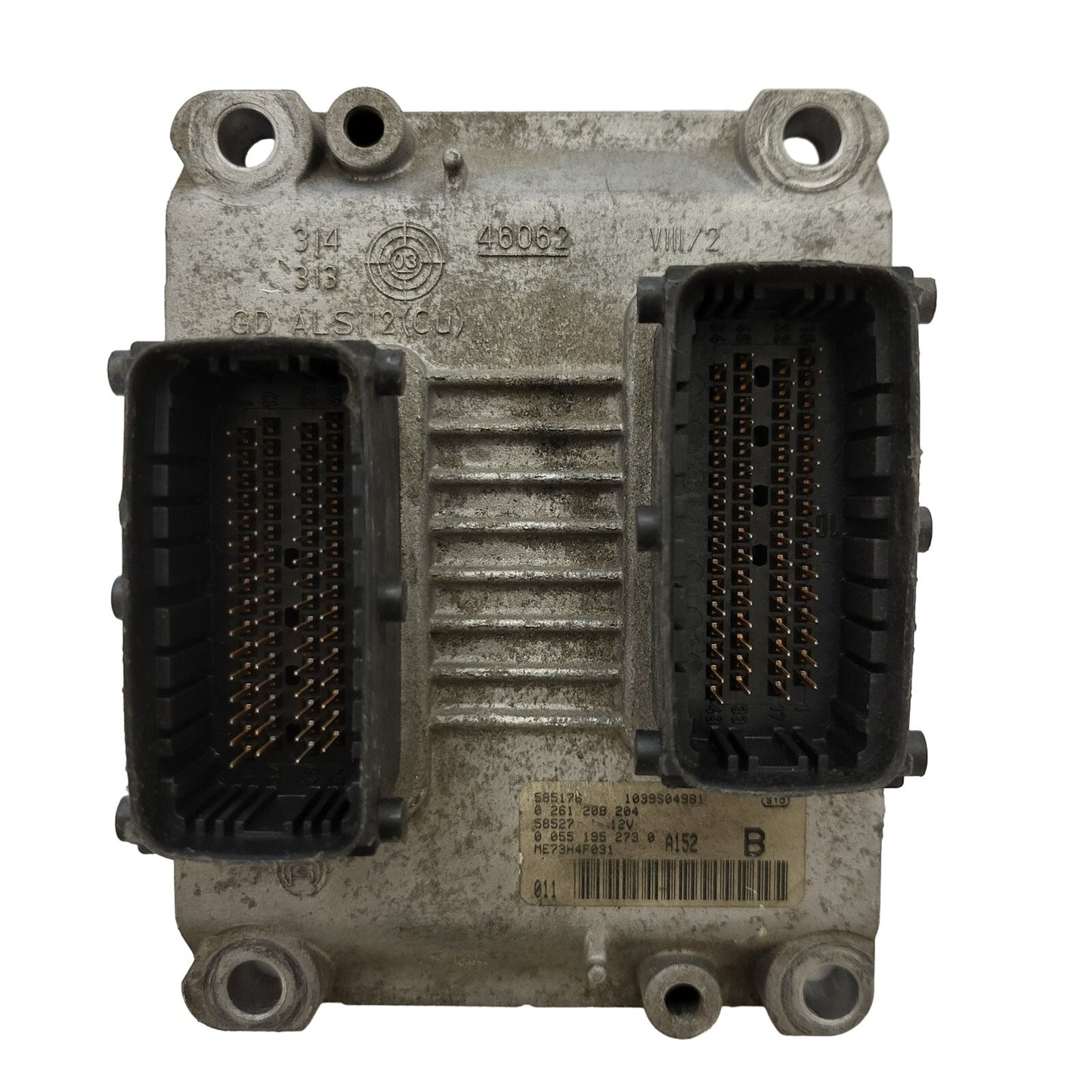FIAT PUNTO ECU / 0261208204 / 00551952730 / 055195273 / BOSCH