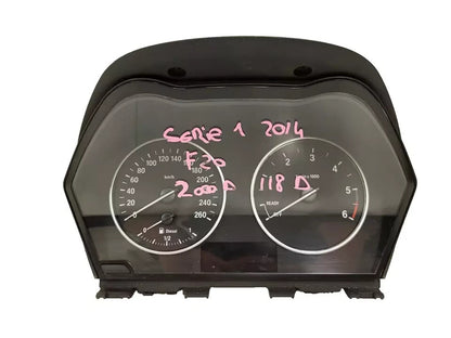 BMW 1 F20 DIESEL QUADRO STRUMENTI CONTACHILOMETRI 17649411
