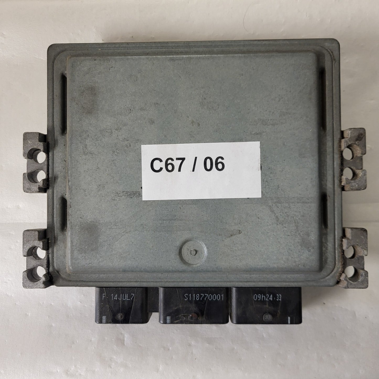 Renault Megane Scenic ECU / S122326113A / 8200804775 / 8200807626 / SID301 / SIE