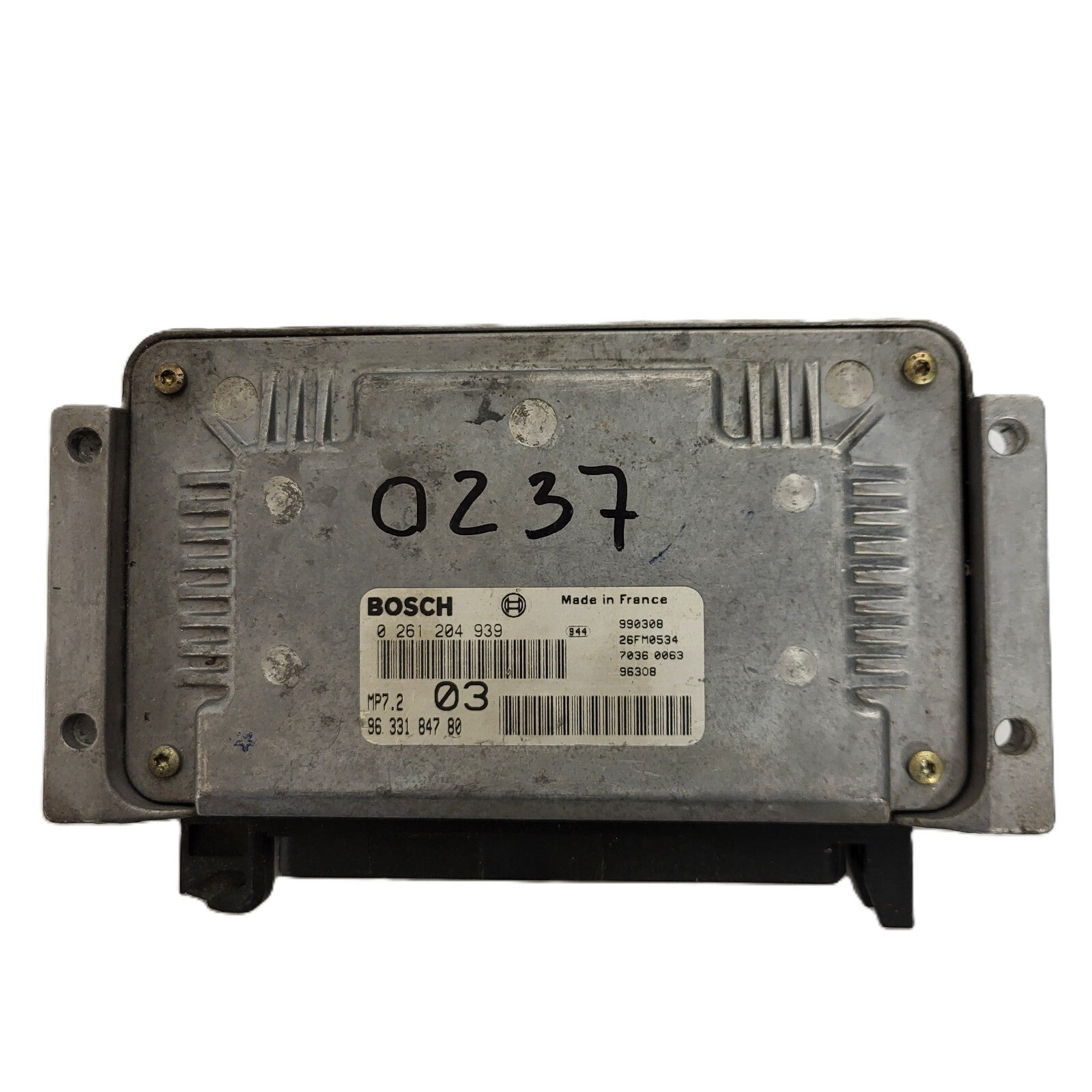 Citroen Xsara 1.6 ECU / 0261204939 / 9633184780 / MP7.2 / BOSCH
