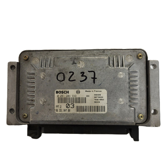 Citroen Xsara 1.6 ECU / 0261204939 / 9633184780 / MP7.2 / BOSCH