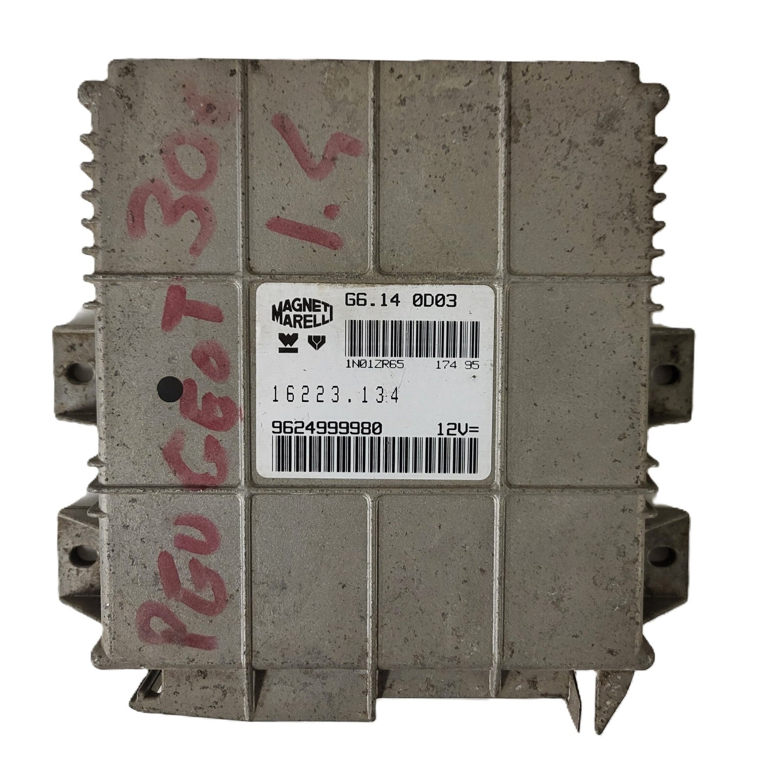 PEUGEOT 306 1.4 ECU / G6.14 0D03 / 9624999980 / MAGNETI MARELLI 