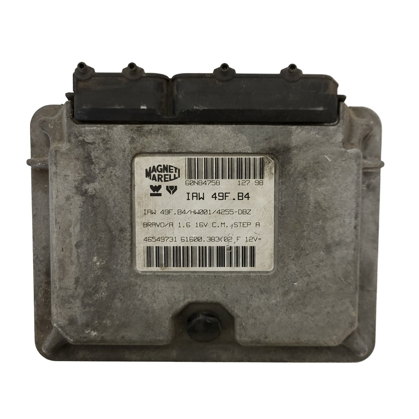 FIAT BRAVO ECU / IAW 49F.B4 / 46549731 / HW001 / 61600.383.02 / MAGNETI MARELI