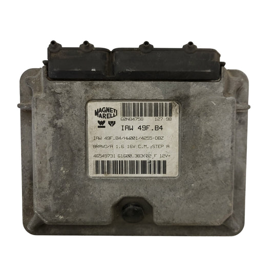 FIAT BRAVO ECU / IAW 49F.B4 / 46549731 / HW001 / 61600.383.02 / MAGNETI MARELI