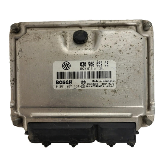 VW ECU / 0261207184 / 030906032CE / ME7.5.10 / 030906032 / BOSCH