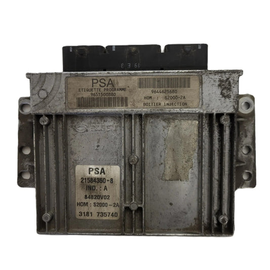 PEUGEOT CITROEN ECU / 21584350-8 / 9651500880 / 9644625680 / S2000-2A