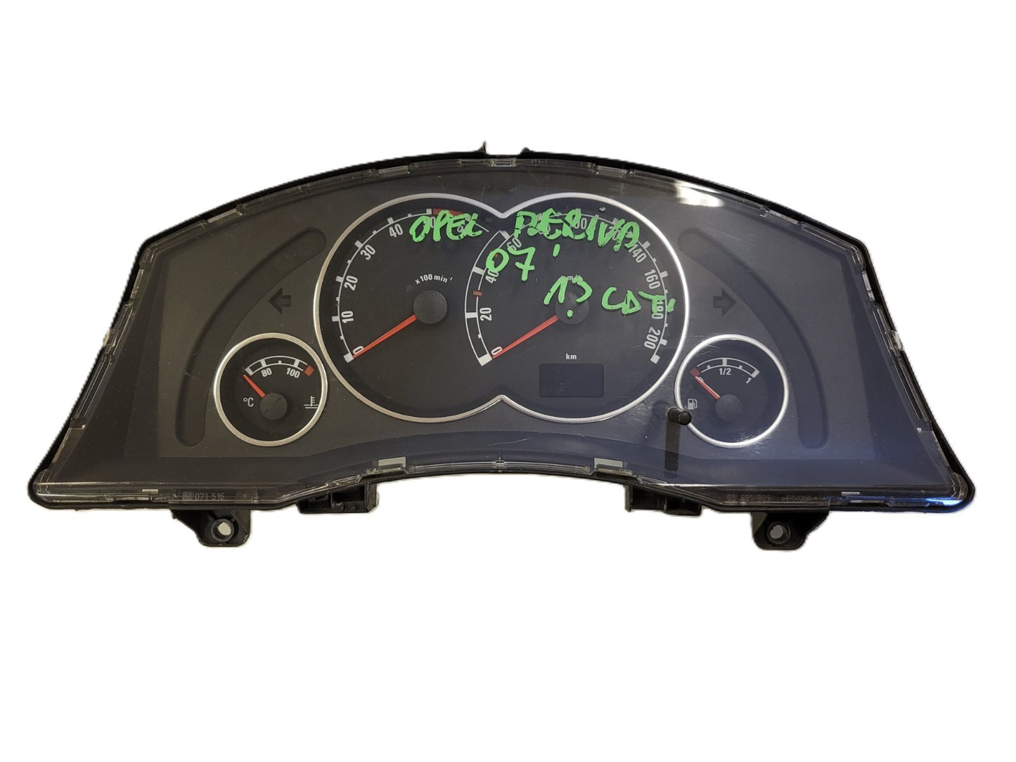 OPEL MERIVA DIESEL QUADRO STRUMENTI CONTACHILOMETRI 13214770LN