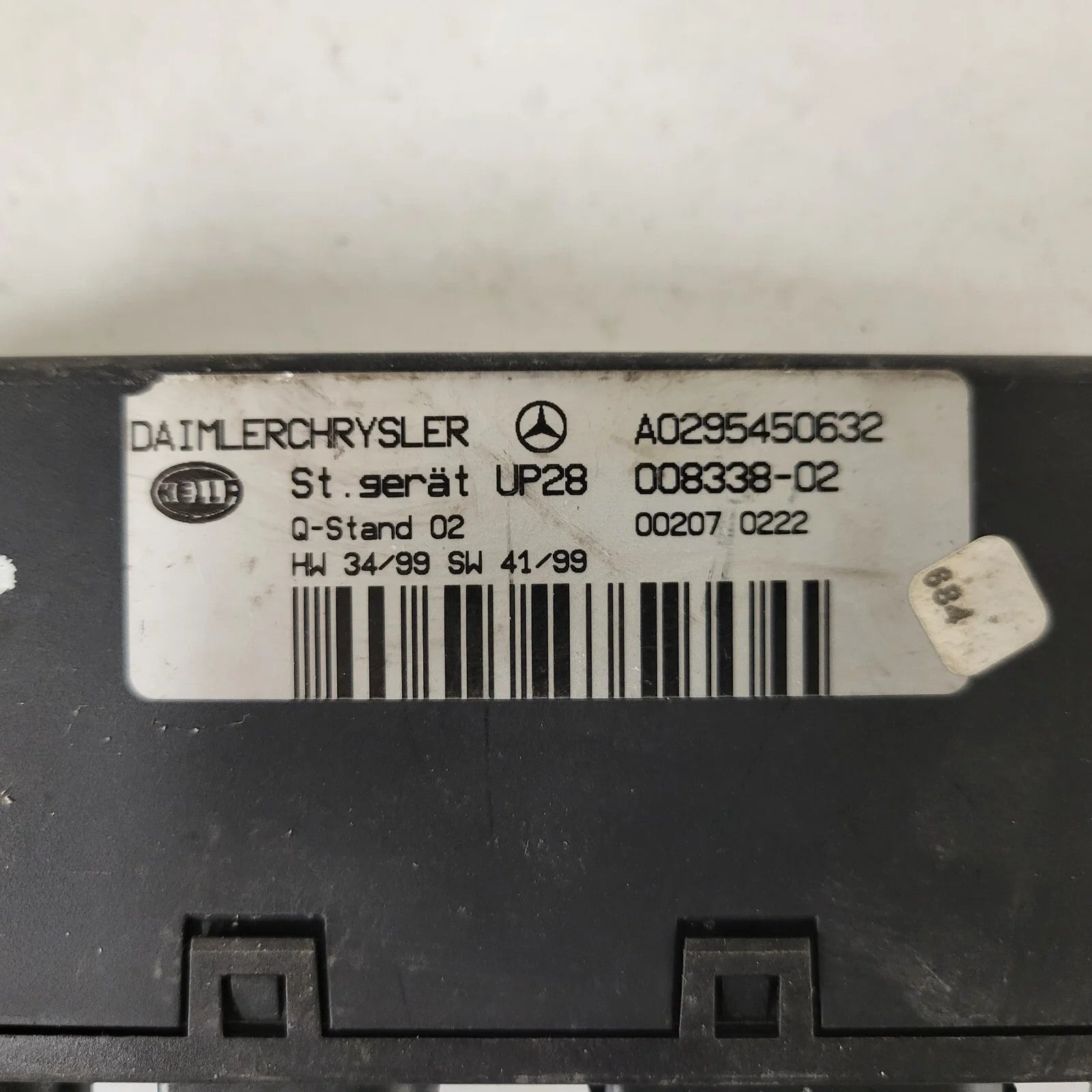 MERCEDES C CLK W203 ECU / A0295450632 / 008338-02 / HELLA