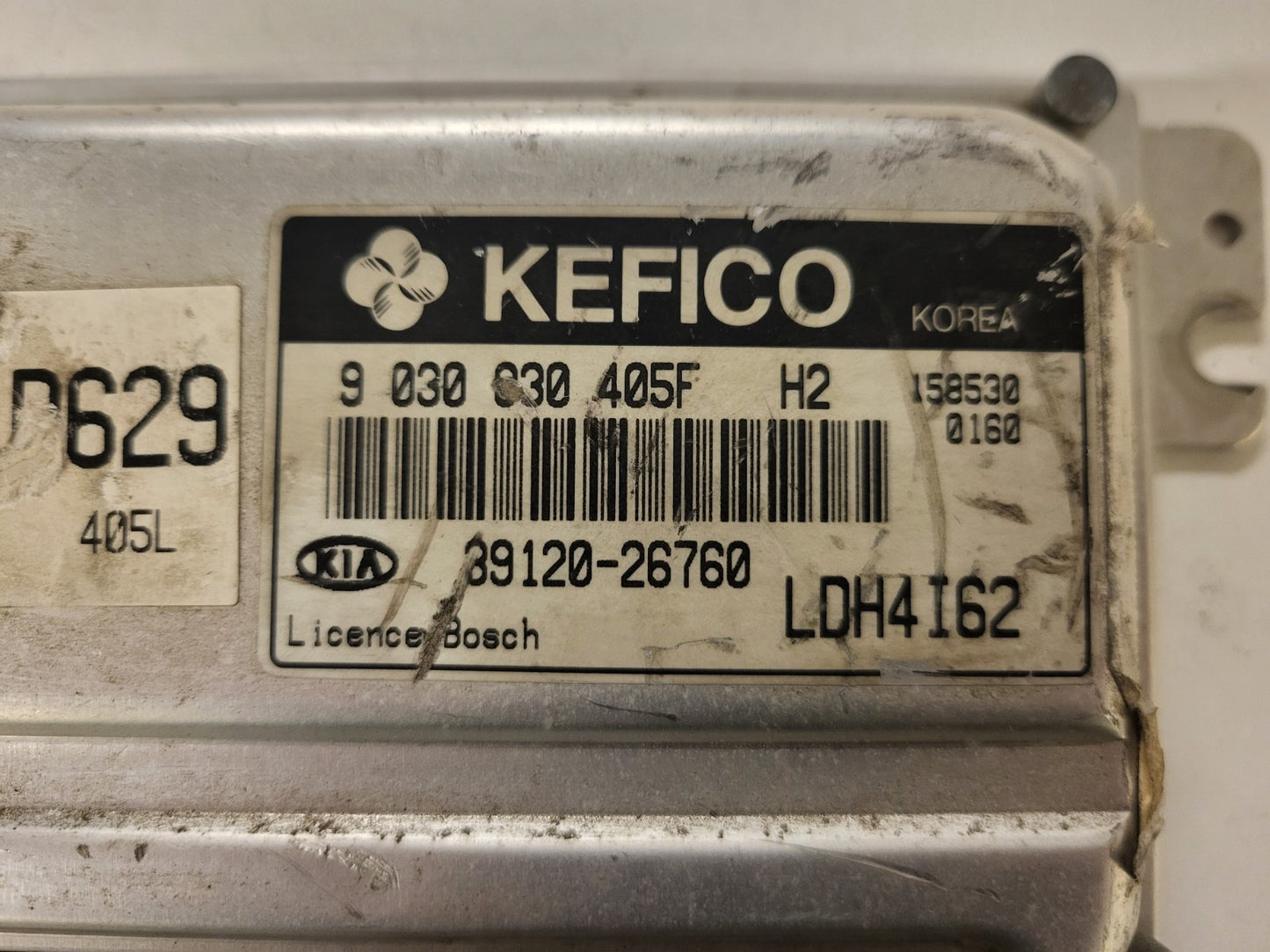KIA CERATO ECU / 39120-26760 / 9030930405F / LDH4I62 / KEFICO
