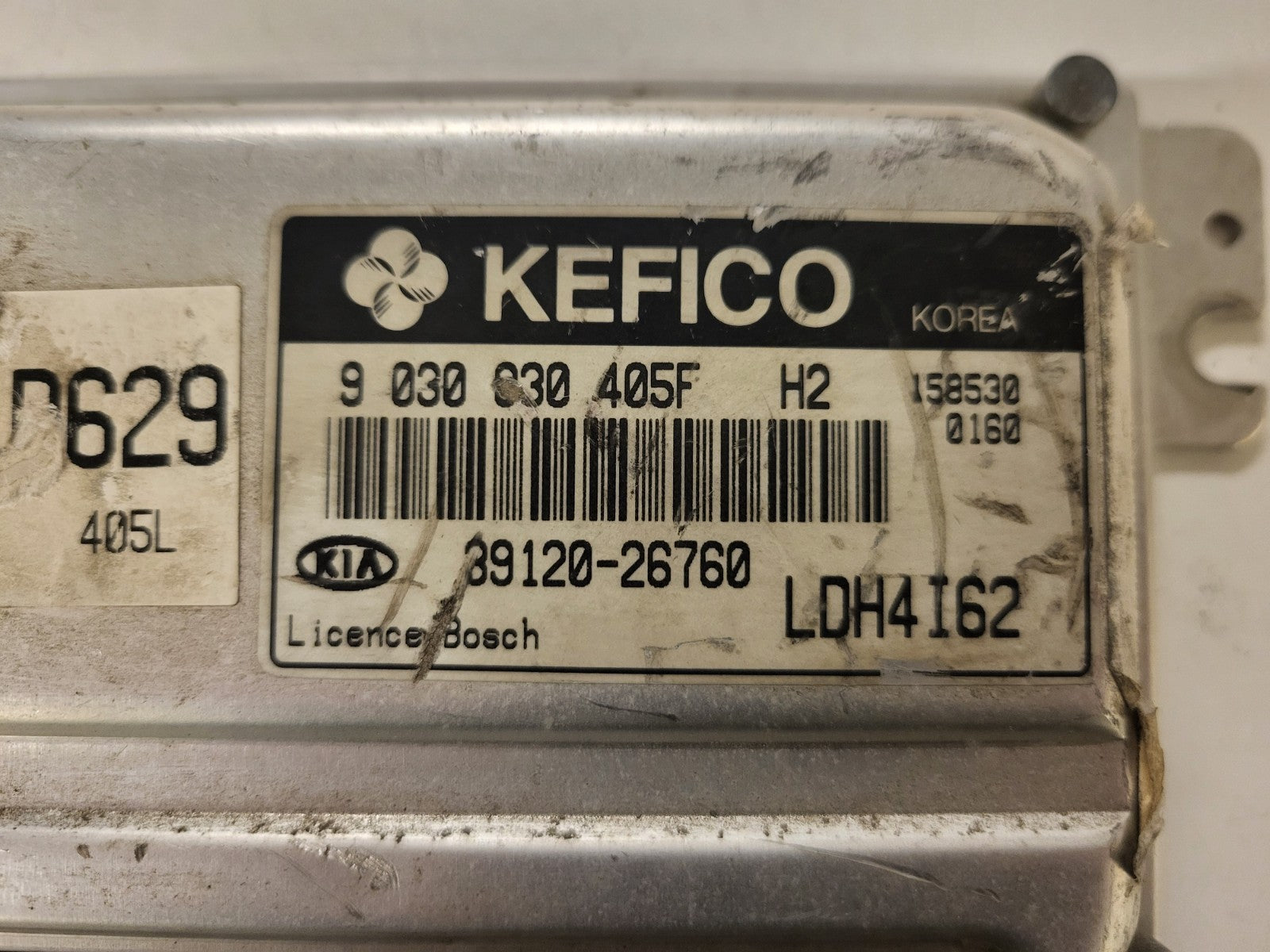 KIA CERATO ECU / 39120-26760 / 9030930405F / LDH4I62 / KEFICO