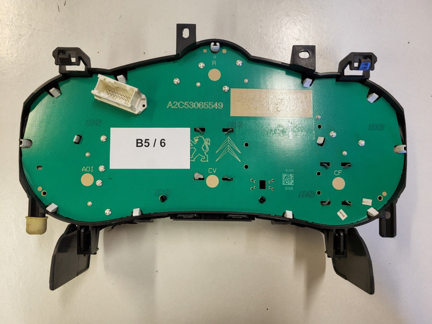 PEUGEOT 207 BENZINA QUADRO STRUMENTI CONTACHILOMETRI 9662904480