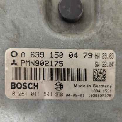 SMART FORFOUR ECU / A6391500479 / 0281011841 / BOSCH