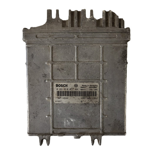 Renault Scenic 1.9 ECU / 0281010077 / 7700114644 / HOM 7700111552 / BOSCH