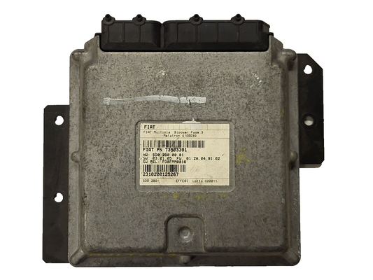 FIAT MULTIPLA BIPOWER ECU / 73503391 / 4100039 / 5D02B00001 / METATRON