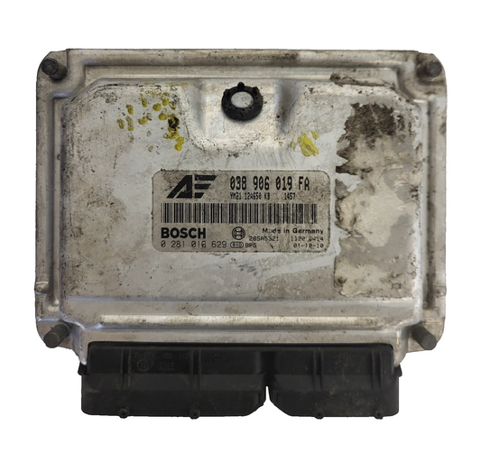 FORD GALAXY ECU / 038906019FA / 0281010629 / EDC15P+ / BOSCH