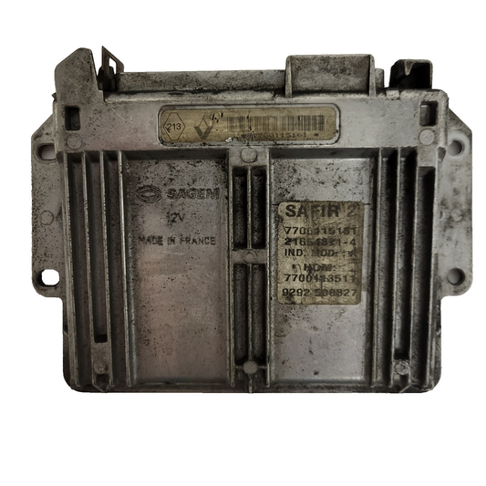 RENAULT 55 PIN ECU / 21654821-4 / 7700115161 / 7700113511 / SAGEM SAFIR 2
