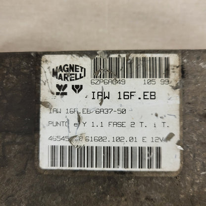 FIAT PUNTO LANCIA Y ECU / IAW 16F.EB / 46545150 / 61602.102.01 / MAGNETI MARELLI