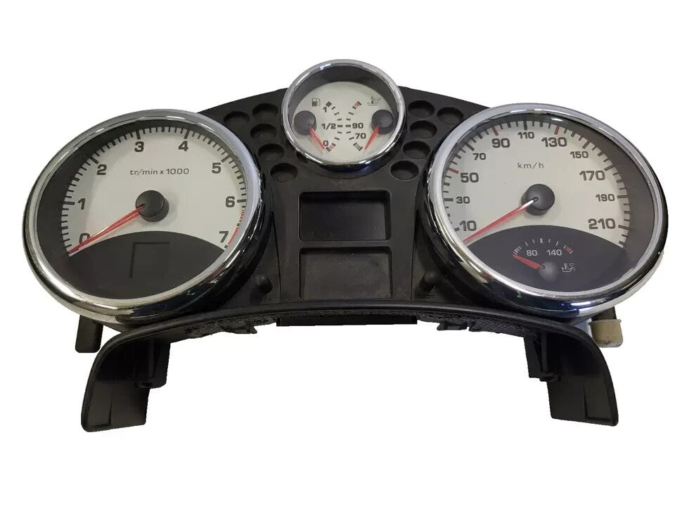 PEUGEOT 207 BENZINA QUADRO STRUMENTI CONTACHILOMETRI 9662904480
