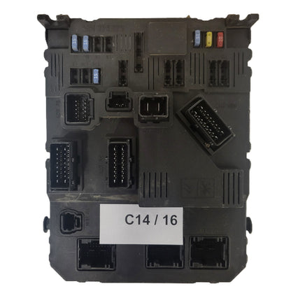 PEUGEOT 206 ECU / BSI E02-00 / 9652474780 / S118085220D / S118085220 / SIEMENS