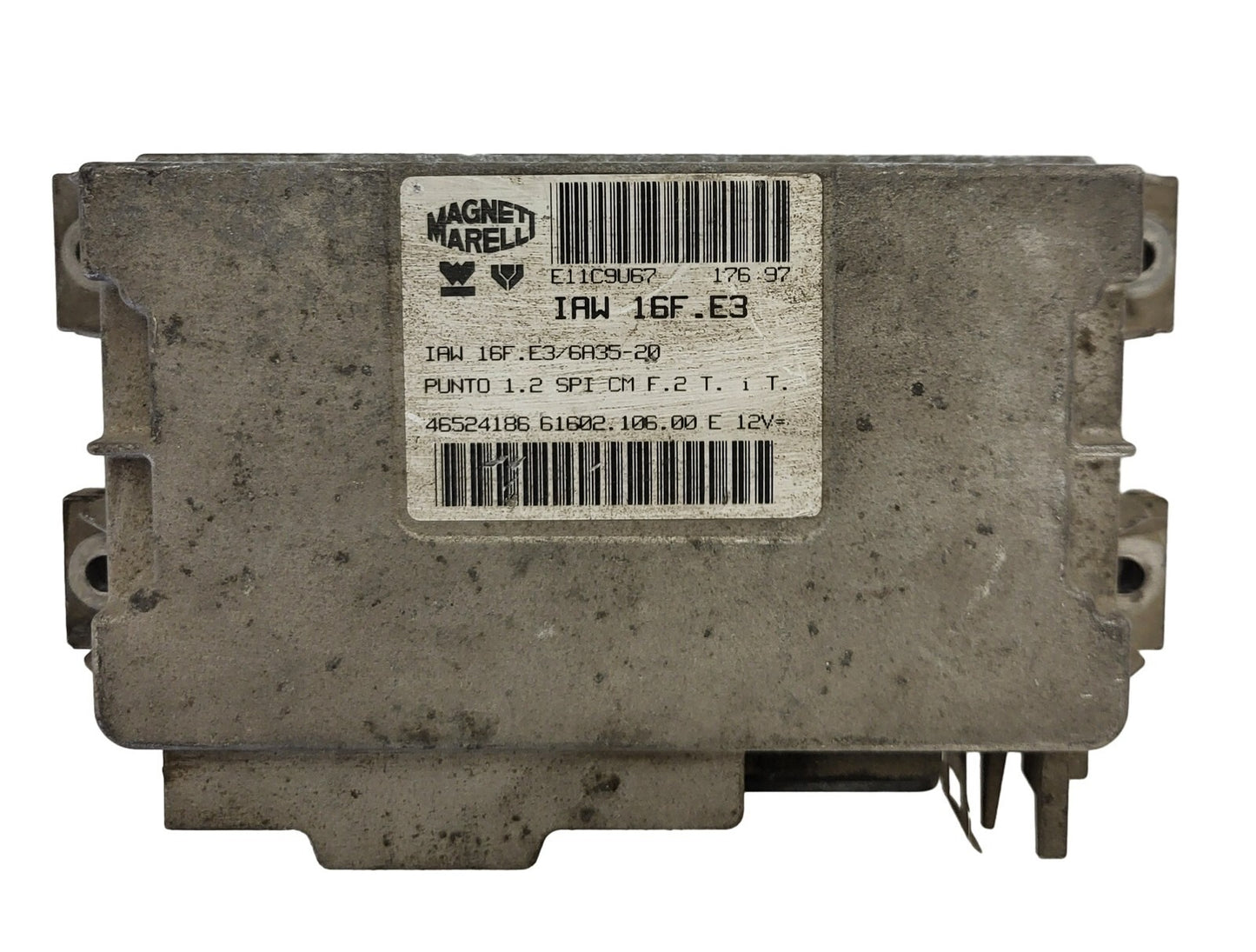 Fiat Punto 1.2 ECU / 46524186 / IAW 16F.E3 / 61602.106.00 / MAGNETI MARELLI