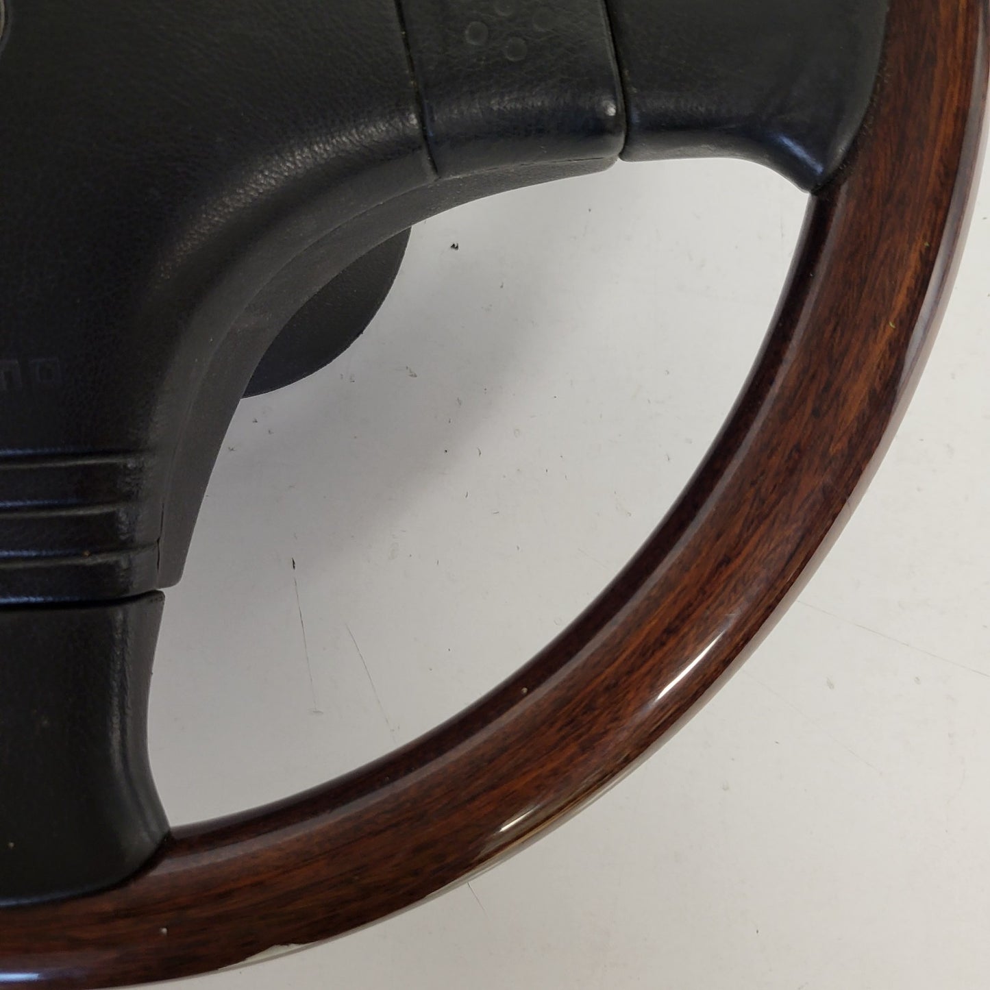 MOMO CLASSIC WOODEN STEERING WHEEL FOR OLD FIATS / PUNTO UNO BARCHETTA ETC EPOCA