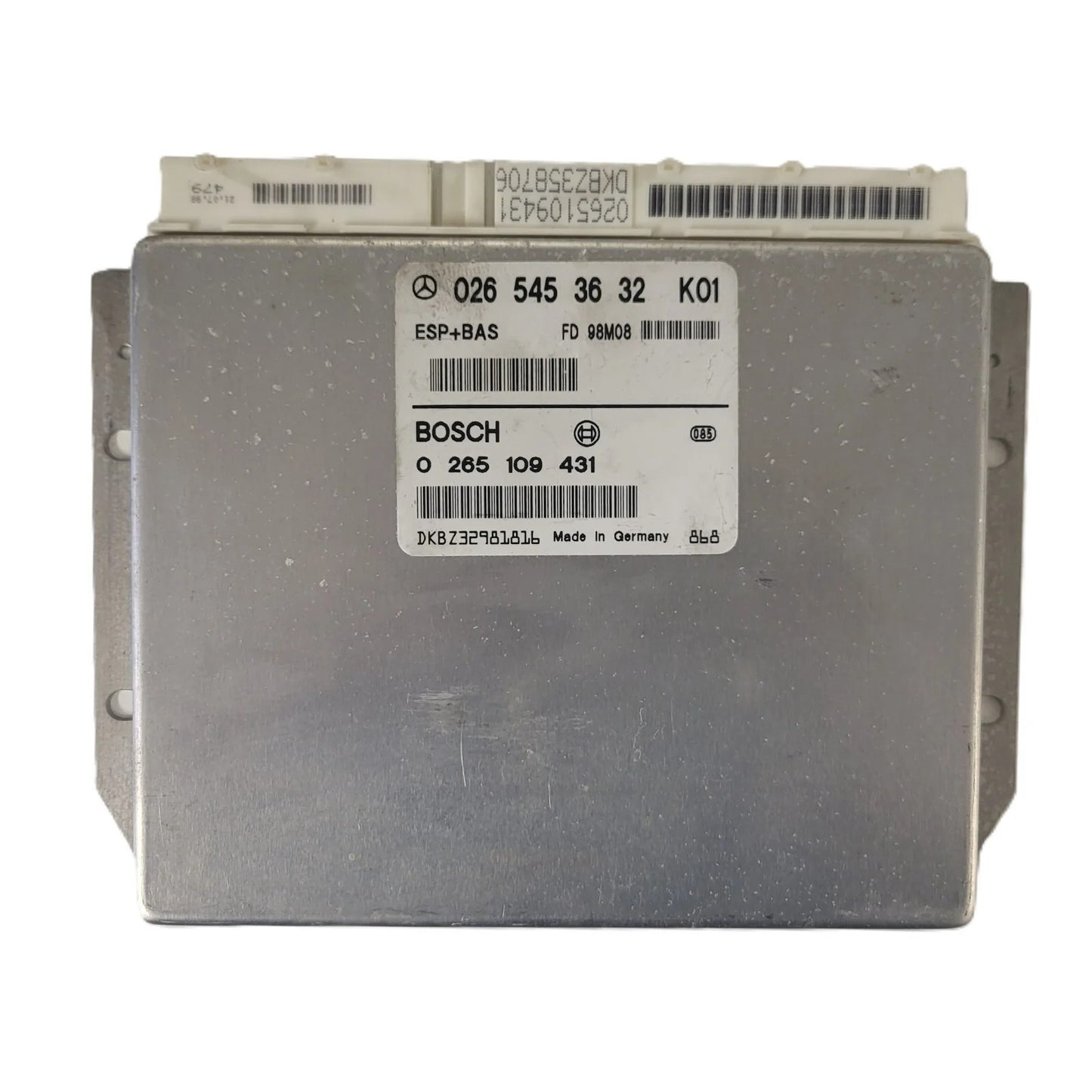MERCDES BENZ ECU / 0265453632 / 0265109431 / BOSCH / ESP+BA