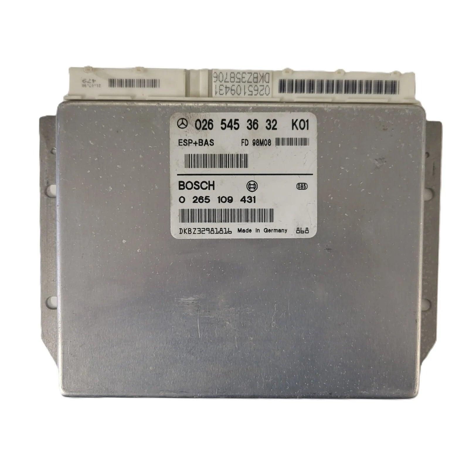 MERCDES BENZ ECU / 0265453632 / 0265109431 / BOSCH / ESP+BA
