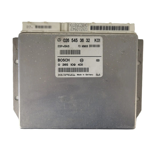 MERCDES BENZ ECU / 0265453632 / 0265109431 / BOSCH / ESP+BA