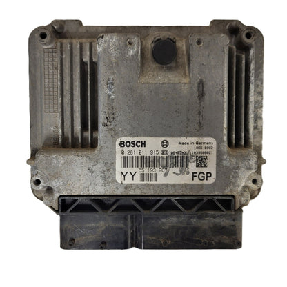 OPEL VECTRA C ECU / 0281011915 / 55193967 / 1039S08021 / BOSCH