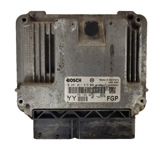 OPEL VECTRA C ECU / 0281011915 / 55193967 / 1039S08021 / BOSCH