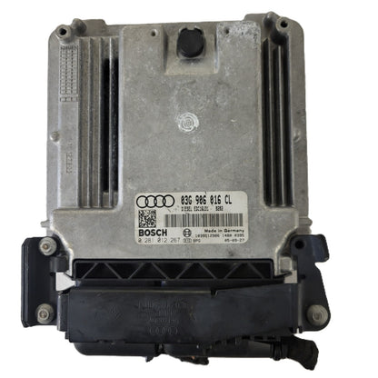 Audi A4 2.0 TDI ECU / 03G906016CL / 0281012267 / EDC16U31 / BOSCH