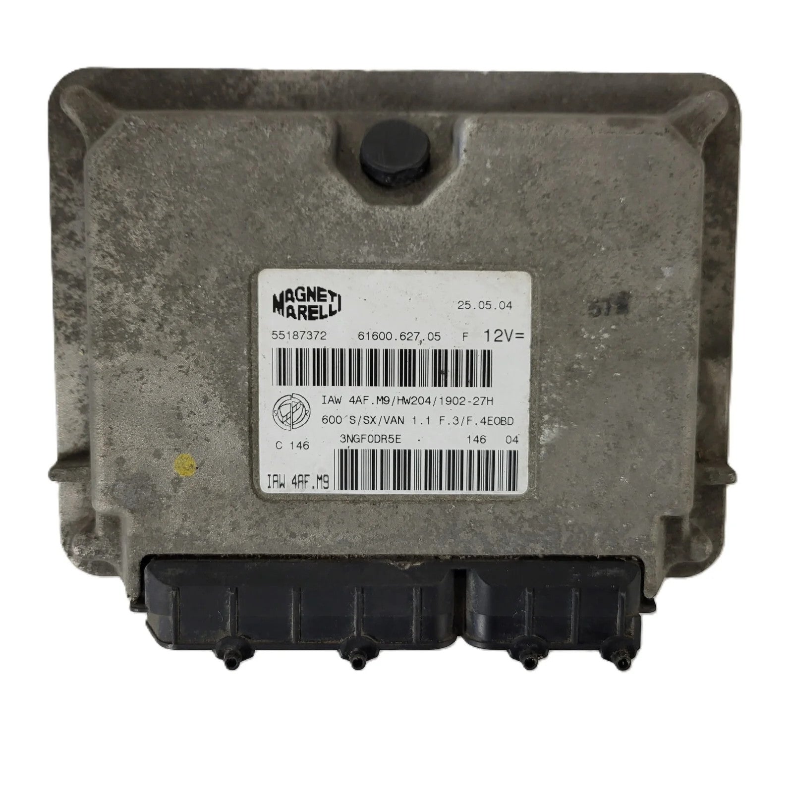 Fiat Seicento 600 ECU / 55187372 / IAW 4AF.M9 / 61600.627.05 / MAGNETI MARELLI