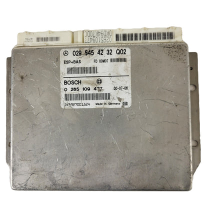 Mercedes A-Class W168 ESP ECU / 0295454232 Q02 / 0265109477 / BOSCH 