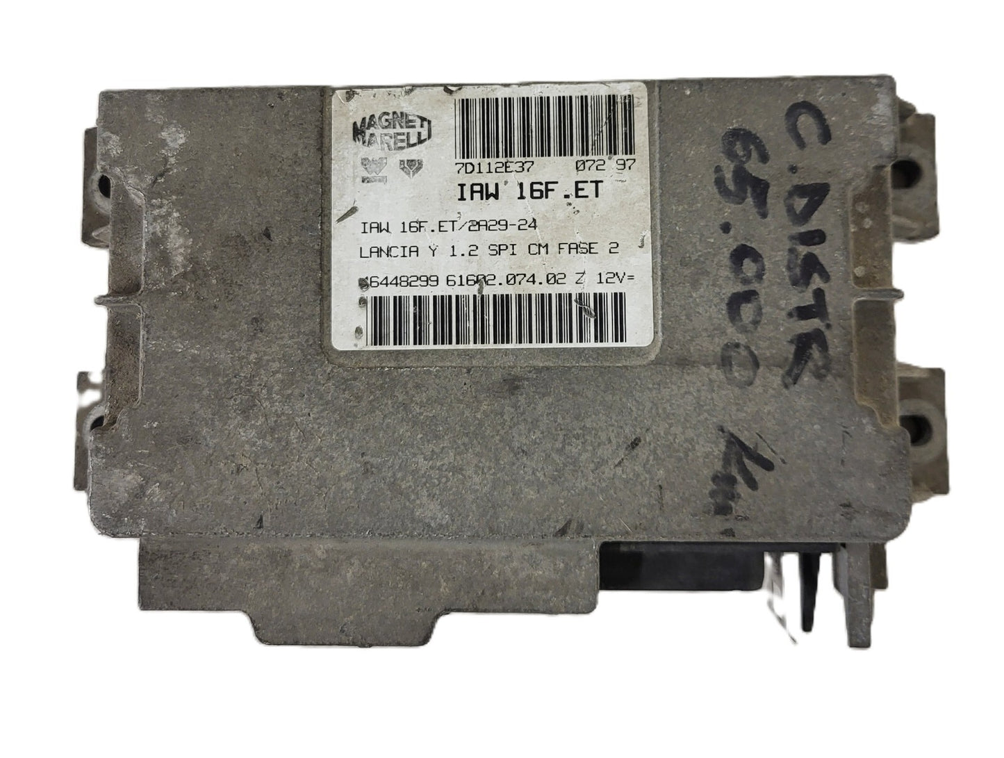LANCIA Y 1.2 ECU / IAW 16F.ET / 46448299 / 61602.074.02 / MAGNETI MARELLI