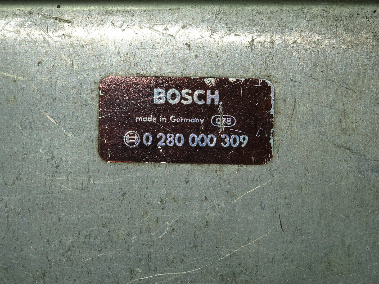 FIAT ARGENTA 2.0 IE ECU / 0280000309 / BOSCH
